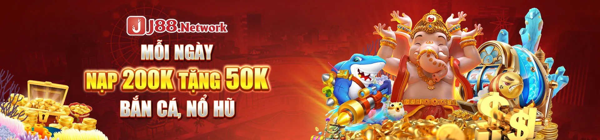 Hình ảnh chính của trang Nổ Hũ BG88 với các biểu tượng jackpot và tiền vàng